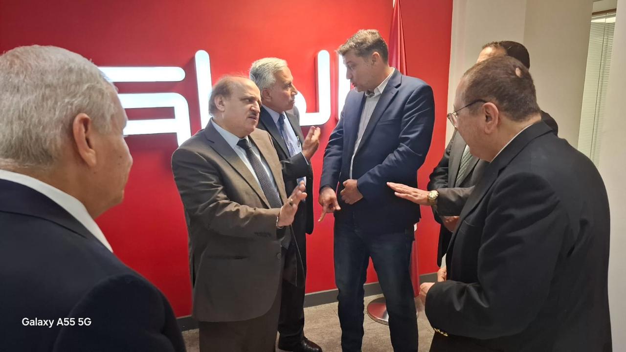 حزب البناء الوطني يزور قناة المملكة
