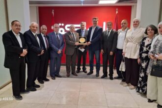 حزب البناء الوطني يزور قناة المملكة