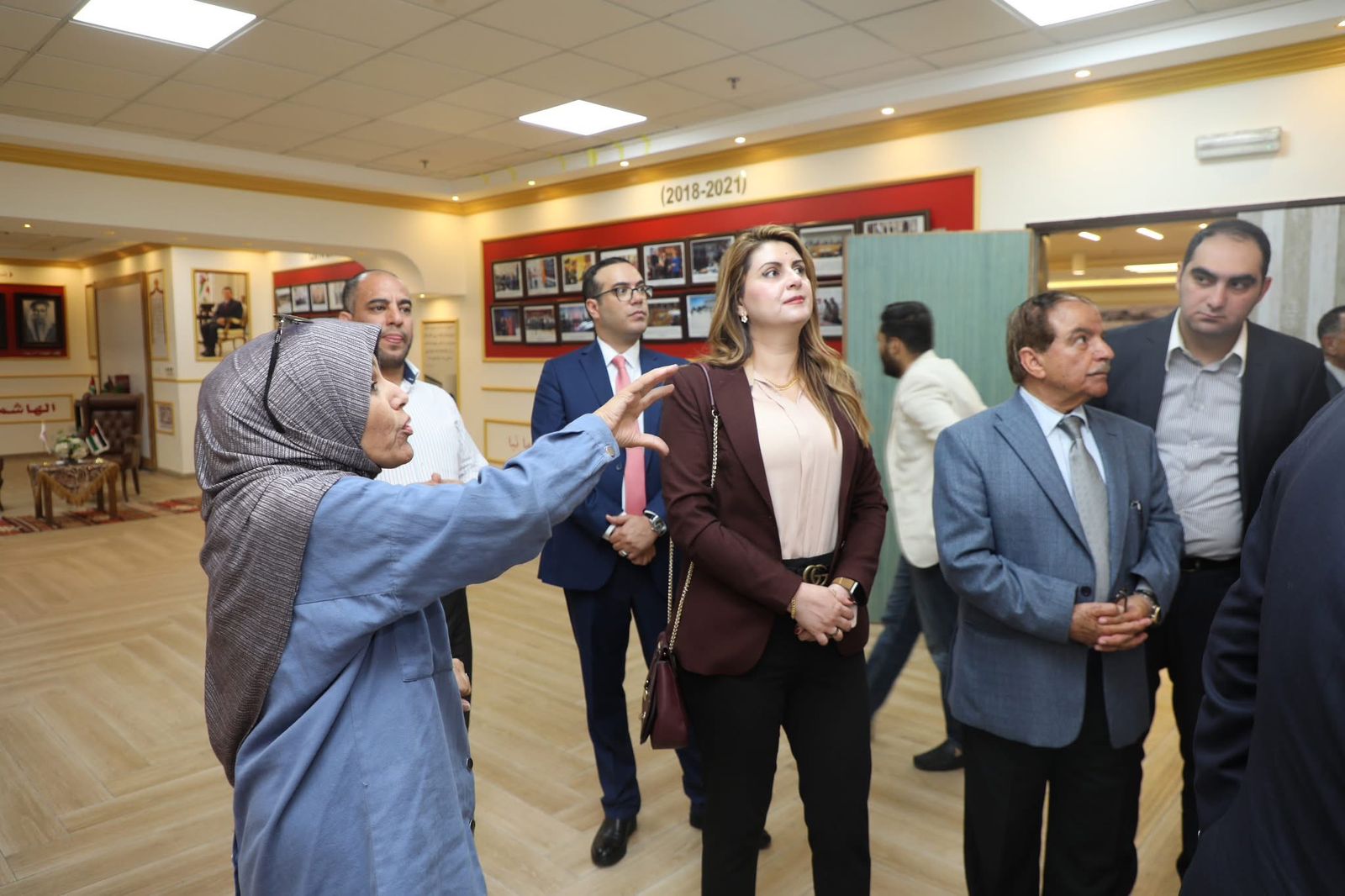الميثاق الوطني : لجنة الثقافة الحزبية والوطنية تزور المكتبة الوطنية