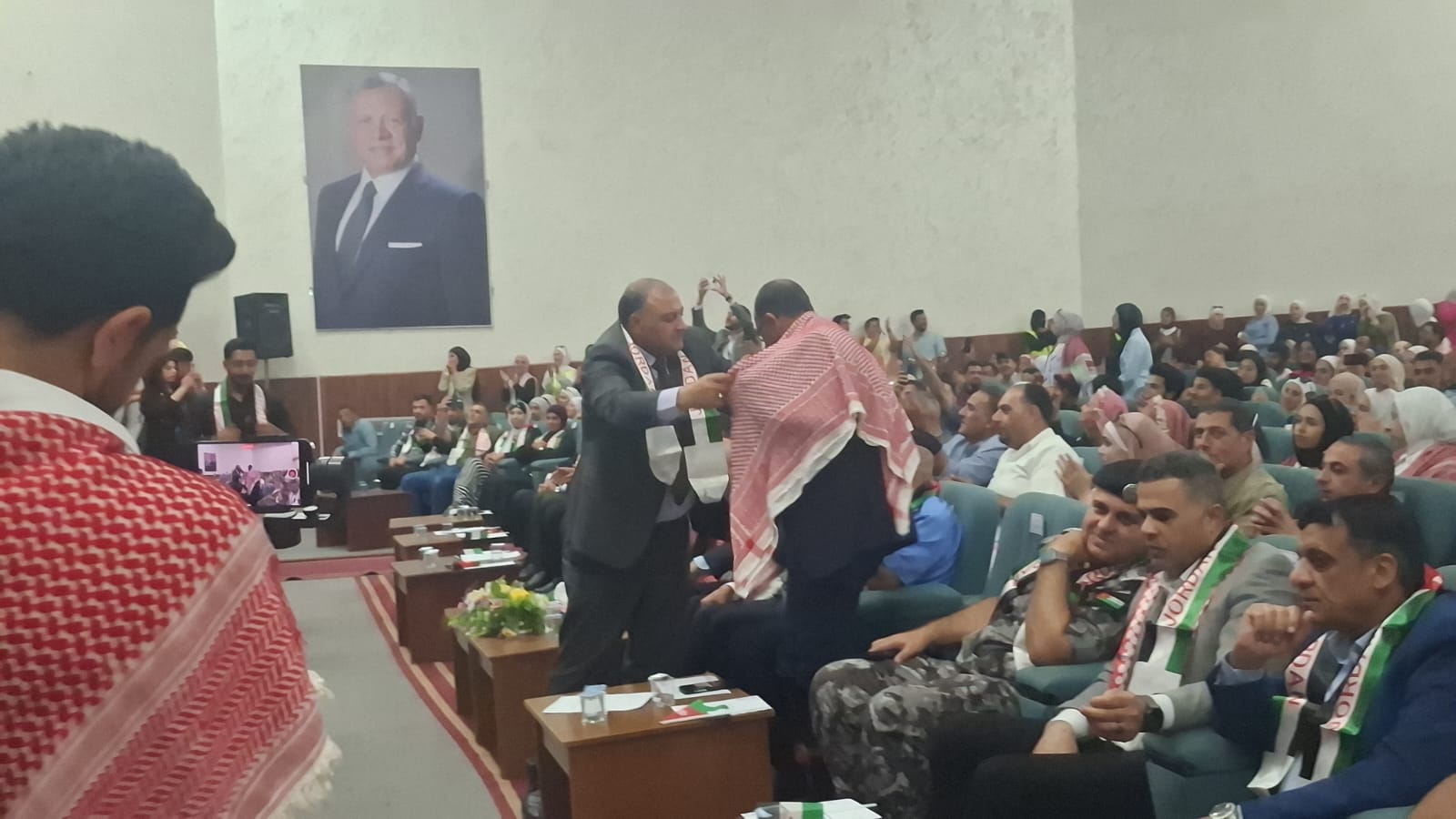 النعيمات يرعى احتفال جامعة مؤتة بعيد الاستقلال التاسع والسبعين