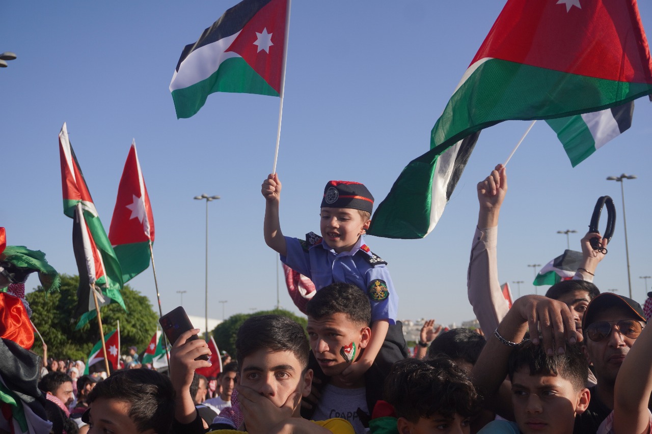 زين تحتفل بعيد الاستقلال الـ79 في حدائق الملك عبدالله الثاني(فيديو وصور)