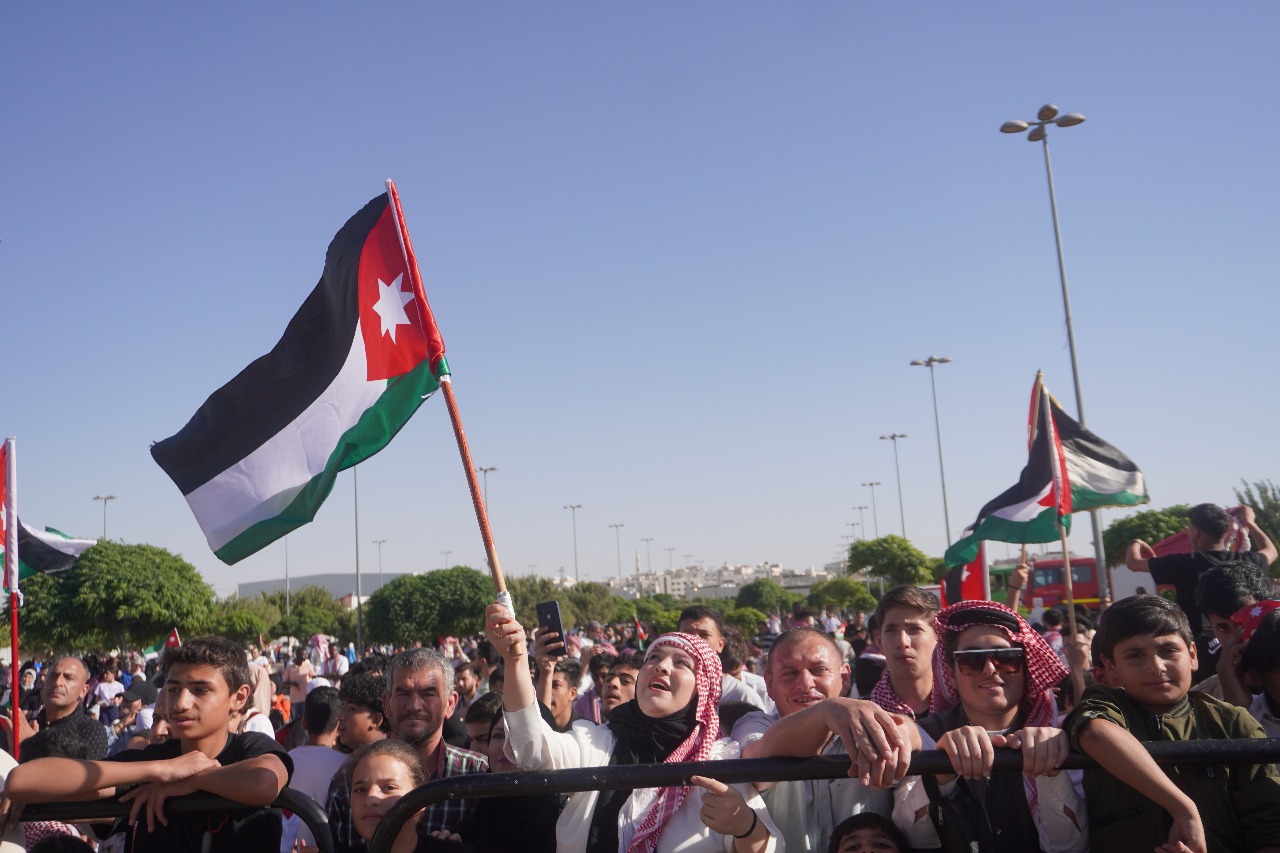 زين تحتفل بعيد الاستقلال الـ79 في حدائق الملك عبدالله الثاني(فيديو وصور)