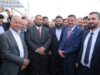 الجغبير بمشاركة القائم بالأعمال الأردني يفتتحان الجناح الاردني في المعرض الدولي للبناء في دمشق