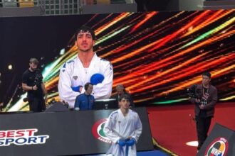 الجعفري يهدي الأردن وجامعة عمان الأهلية ذهبيتي آسيا في الكاراتيه