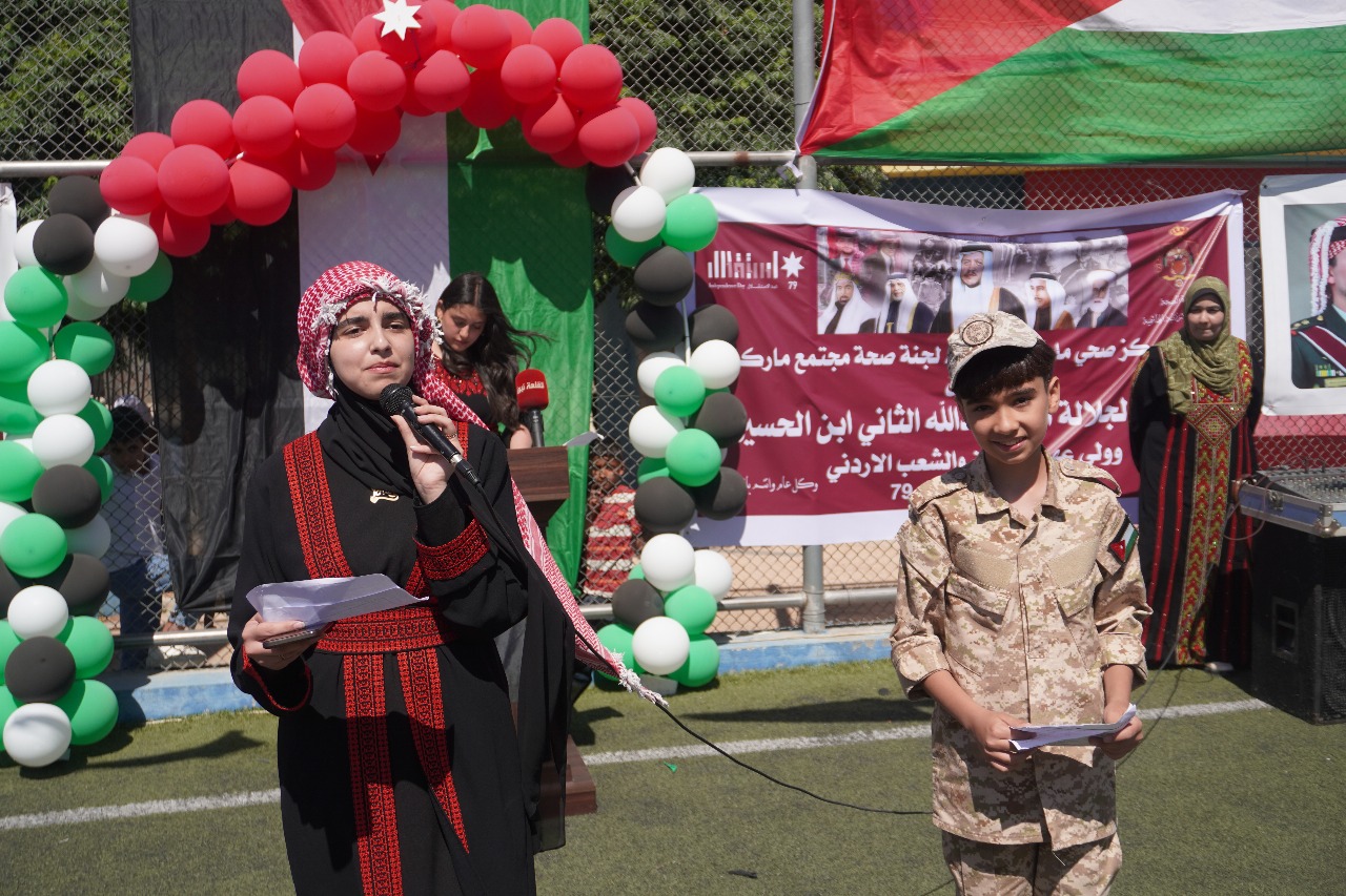 (بالفيديو والصور) ماركا الشمالية تحتفل بعيد الاستقلال بمهرجان وطني حاشد