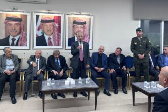 مندوبا عن الملك وولي العهد.. العيسوي يعزي عشيرة الكركي