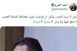 الرئيس السوري: لا نرغب بالحرب، لكن إن فرضت علينا “جعلناها كصلاة العصر”