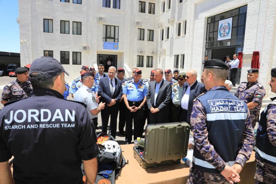 بالتزامن مع احتفالات المملكة بعيد الاستقلال: افتتاح مركز دفاع مدني العقبة المتخصص