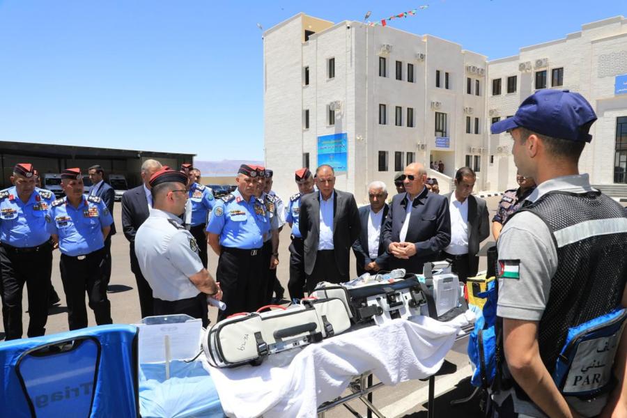بالتزامن مع احتفالات المملكة بعيد الاستقلال: افتتاح مركز دفاع مدني العقبة المتخصص