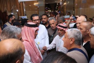 وزير الأوقاف يتفقد الحجاج الأردنيين في المدينة المنورة