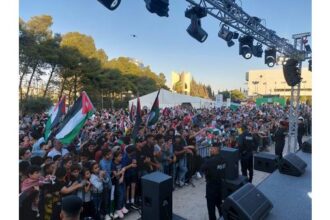 إربد تحتفل بعيد الاستقلال حشود جماهيرية وأجواء وطنية مميزة