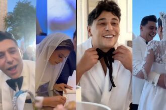 الناشط الأردني لورنس المنسي يعلن إصابة زوجته بالسرطان
