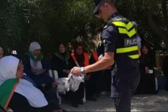 دوريات أمنية ترافق قوافل الحجاج للمنافذ الحدودية