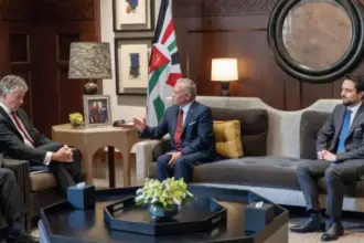 الملك يستقبل مستشار الأمن القومي البريطاني