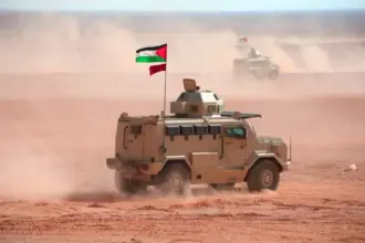 القوات المسلحة الأردنية: تم القاء القبض عليه على الواجهة الشمالية