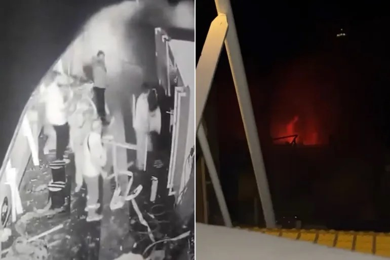 هجوم إسرائيلي يُغرق سفينة أسطول الحرية