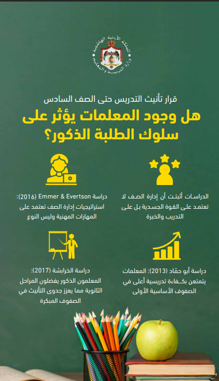 توضيح مستعجل بشأن قرار تأنيث كوادر مدارس الذكور