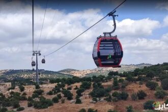 تلفريك عجلون يسجل رقما قياسيا في أعداد الزوار