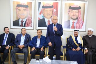 عاجل | مندوبا عن الملك وولي العهد.. يعزي العيسوي عشائر المجالي والغزاوي