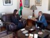 سفيرة الأردن في المغرب تلتقي العواملة بعد تألقه في ملتقى الفسيفساء الدولي