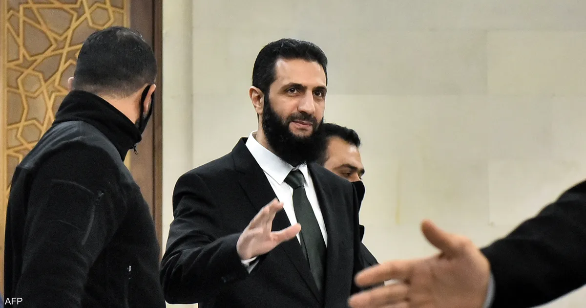 الشرع: نسعى لوقف اعتداءات إسرائيل عبر وسطاء دوليين