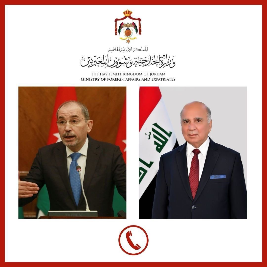 عاجل | الصفدي يؤكد أهمية استمرار المفاوضات الأميركية الإيرانية مع العراق