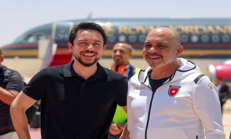 ولي العهد: كل الشكر للأمير علي لدعمه وجهوده بتأهل النشامى لكأس العالم