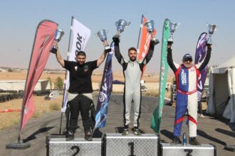 النجار يتوّج بطلاً لسباق السرعة في الجولة الثانية ببطولة الأردن