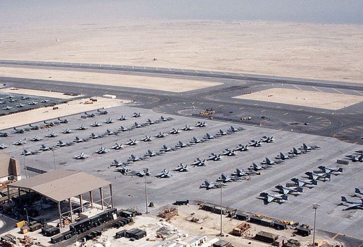 إيران تطلق 6 صواريخ على قاعدة أميركية في قطر
