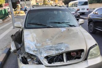 عاجل | سقوط شظايا صاروخ إيراني في أبو نصير .. صور