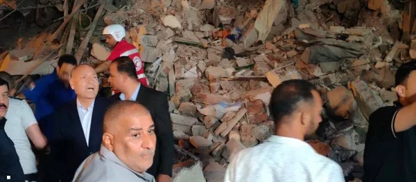 مصر.. انهيار عقار بالسيدة زينب يقتل شخصين ويصيب اخرين