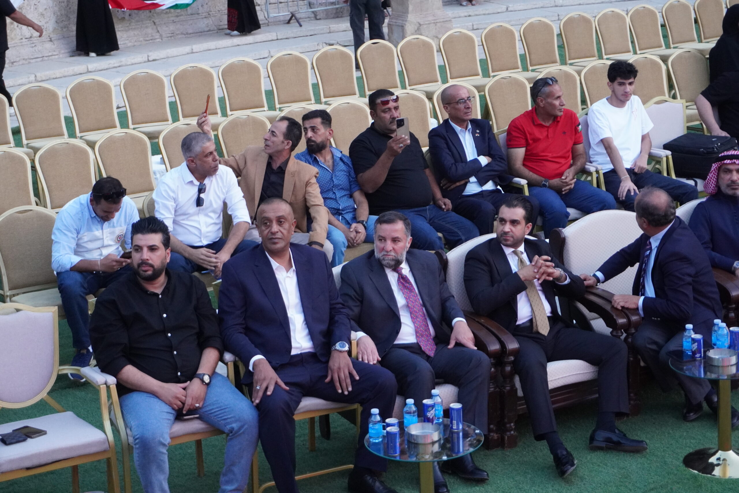 صور وفيديو.. العيسوي يرعى احتفالاً جماهيريا حاشدا بالمدرج الروماني