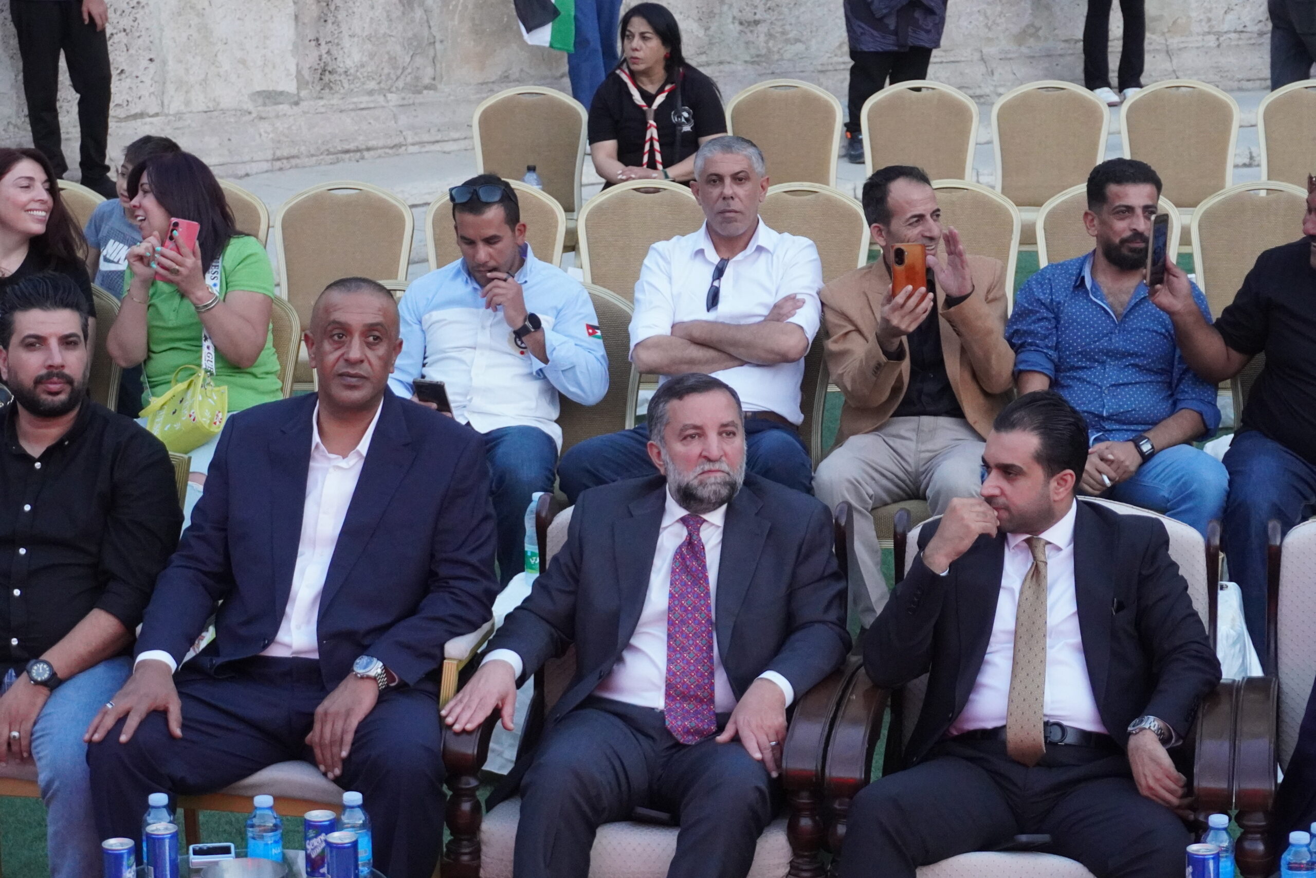 صور وفيديو.. العيسوي يرعى احتفالاً جماهيريا حاشدا بالمدرج الروماني