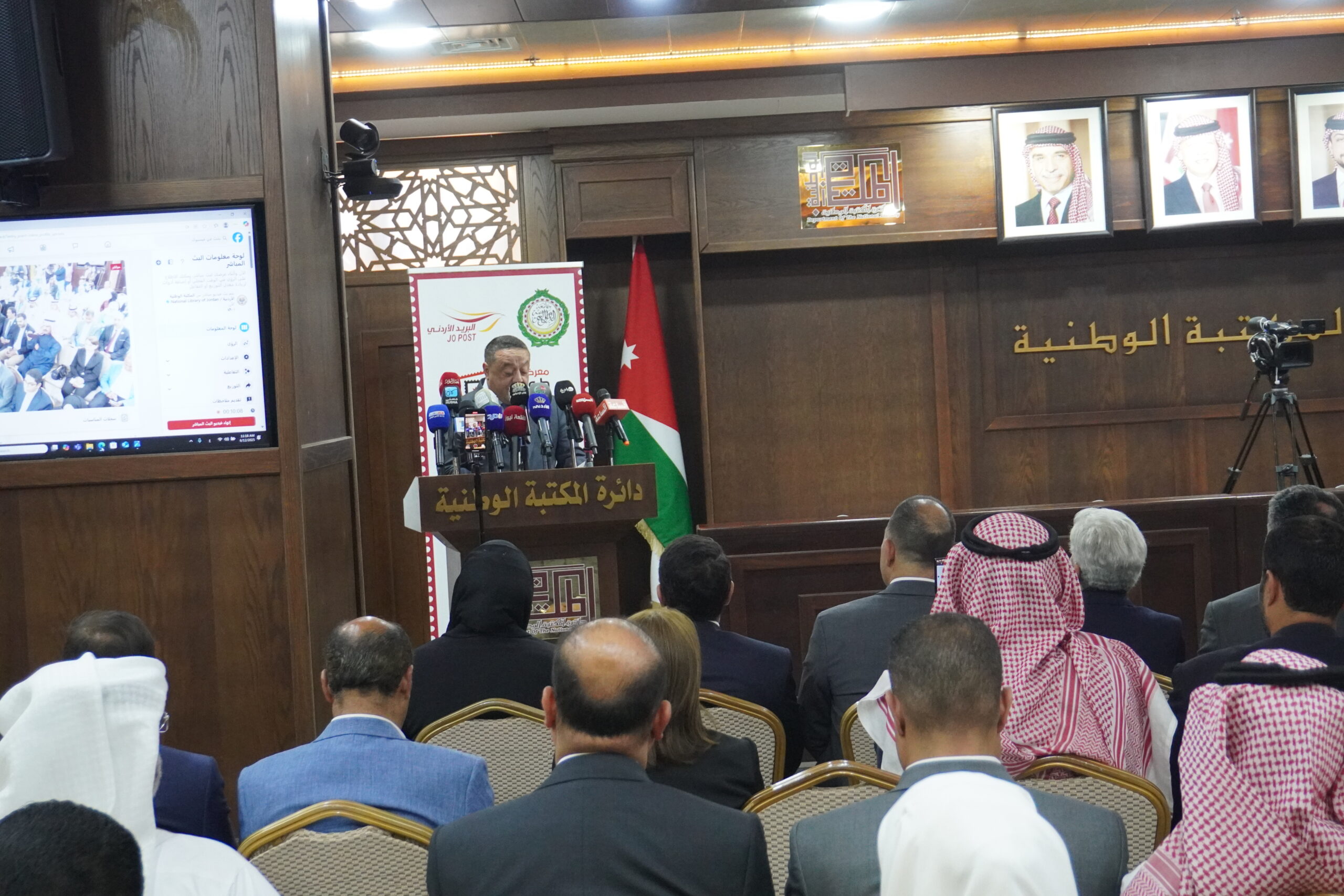 بالصور والفيديو صراحة نيوز تتابع افتتاح معرض طوابع البريد العربي