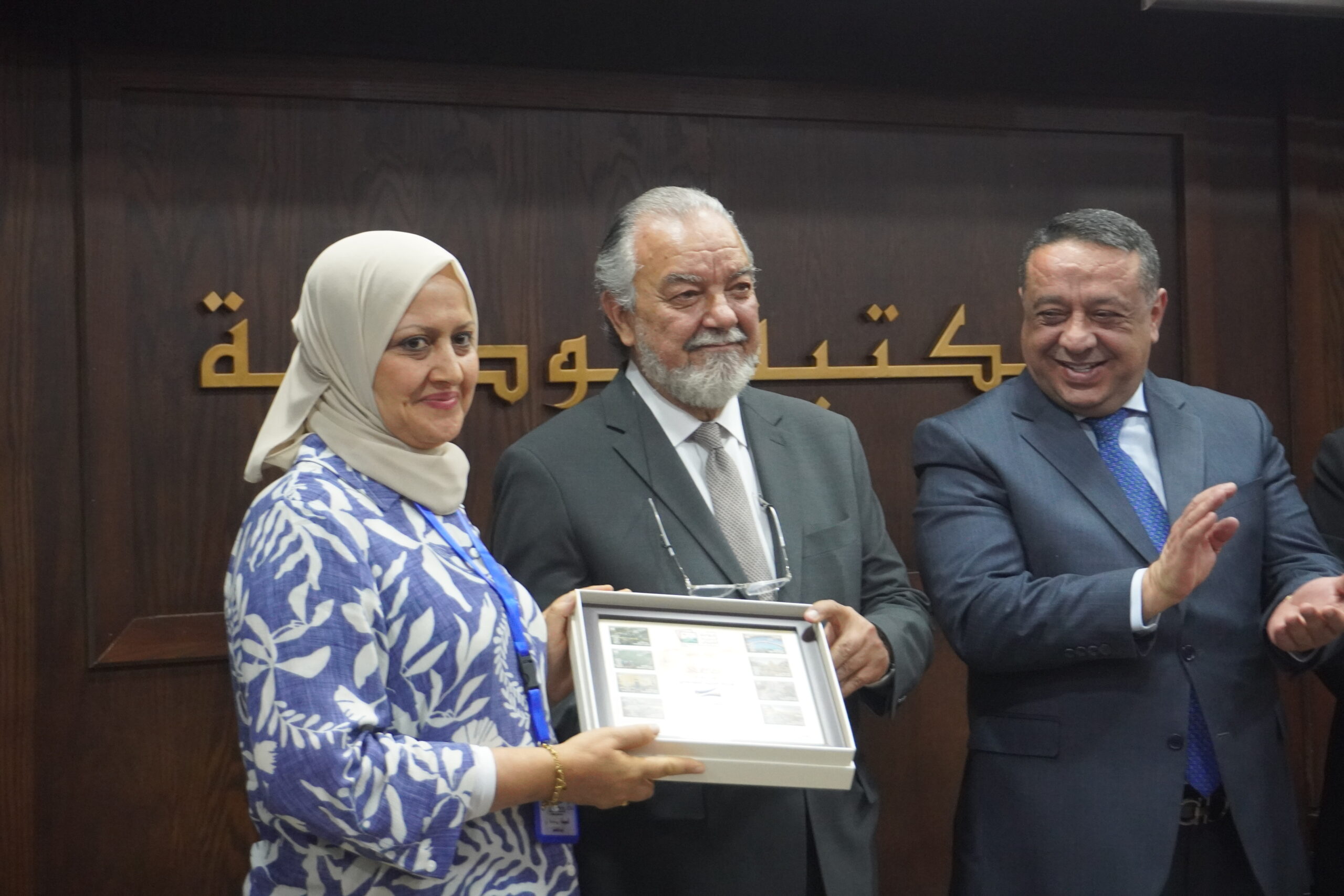 بالصور والفيديو صراحة نيوز تتابع افتتاح معرض طوابع البريد العربي
