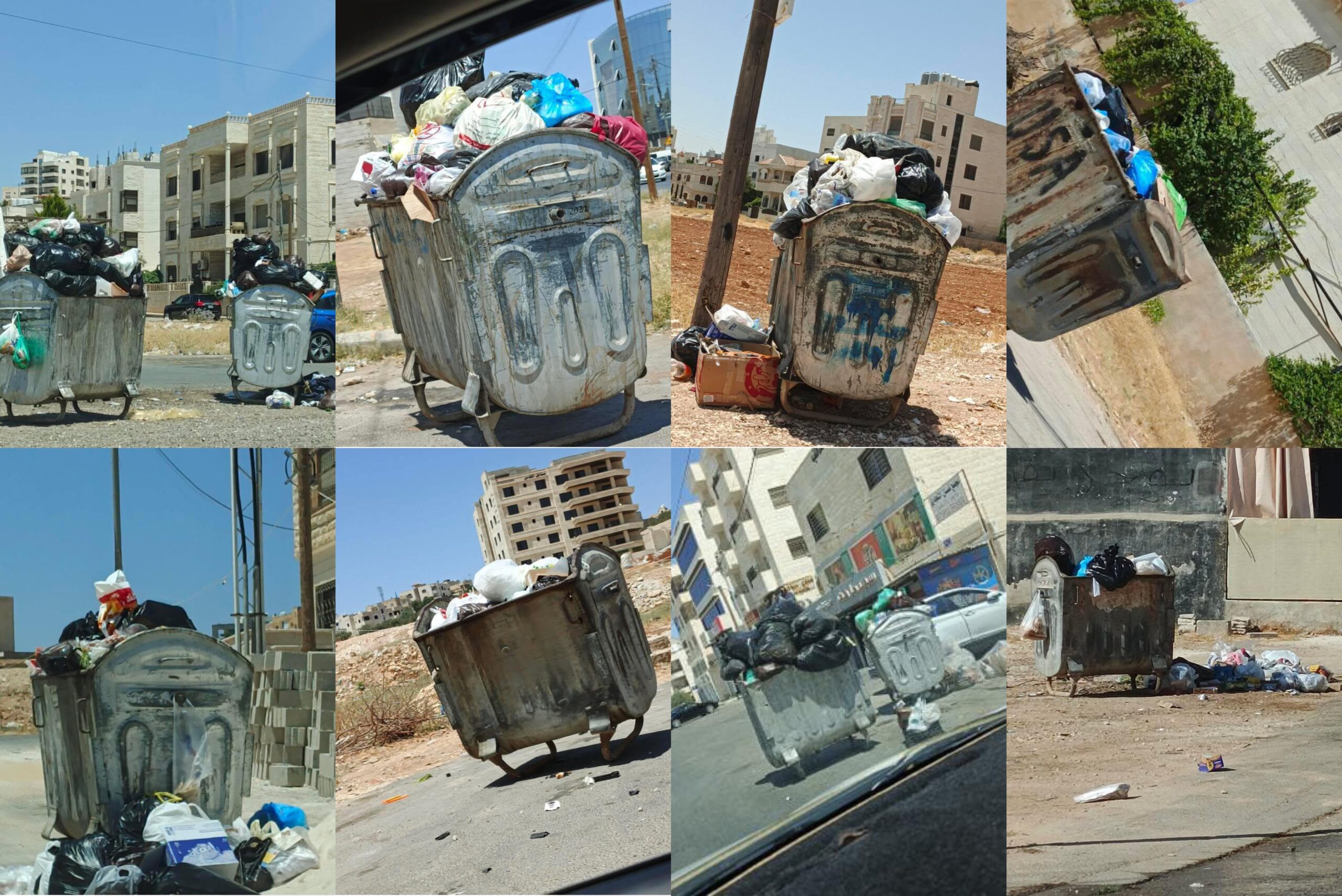 عاجل | بالفيديو والصور .. تراكم النفايات في المقابلين .. هل تعاني "ضاغطات" الأمانة من مشاكل ؟