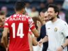 عاجل|| ولي العهد يغادر إلى مسقط لحضور مباراة النشامى والمنتخب العُماني