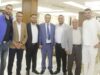 مروان الركيبات يستقبل المهنئين بقدوم حفيده شهم في ديوانه بمنطقة دابوق بعمان...
