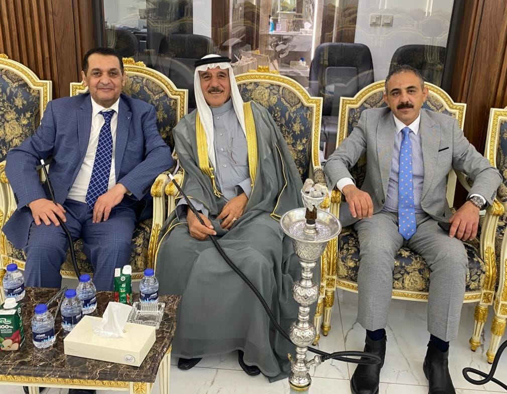 مروان الركيبات يستقبل المهنئين بقدوم حفيده شهم في ديوانه بمنطقة دابوق بعمان...