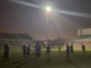"النشامى" يجري تدريباته في عُمان رغم انقطاع التيار الكهربائي
