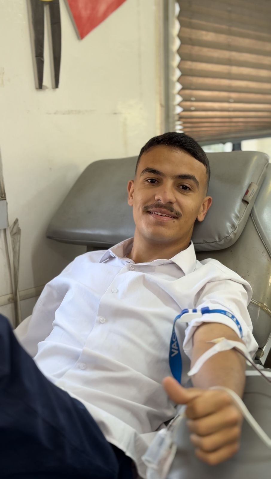 الكلية الجامعية الوطنية للتكنولوجيا تنظم حملة التبرع بالدم