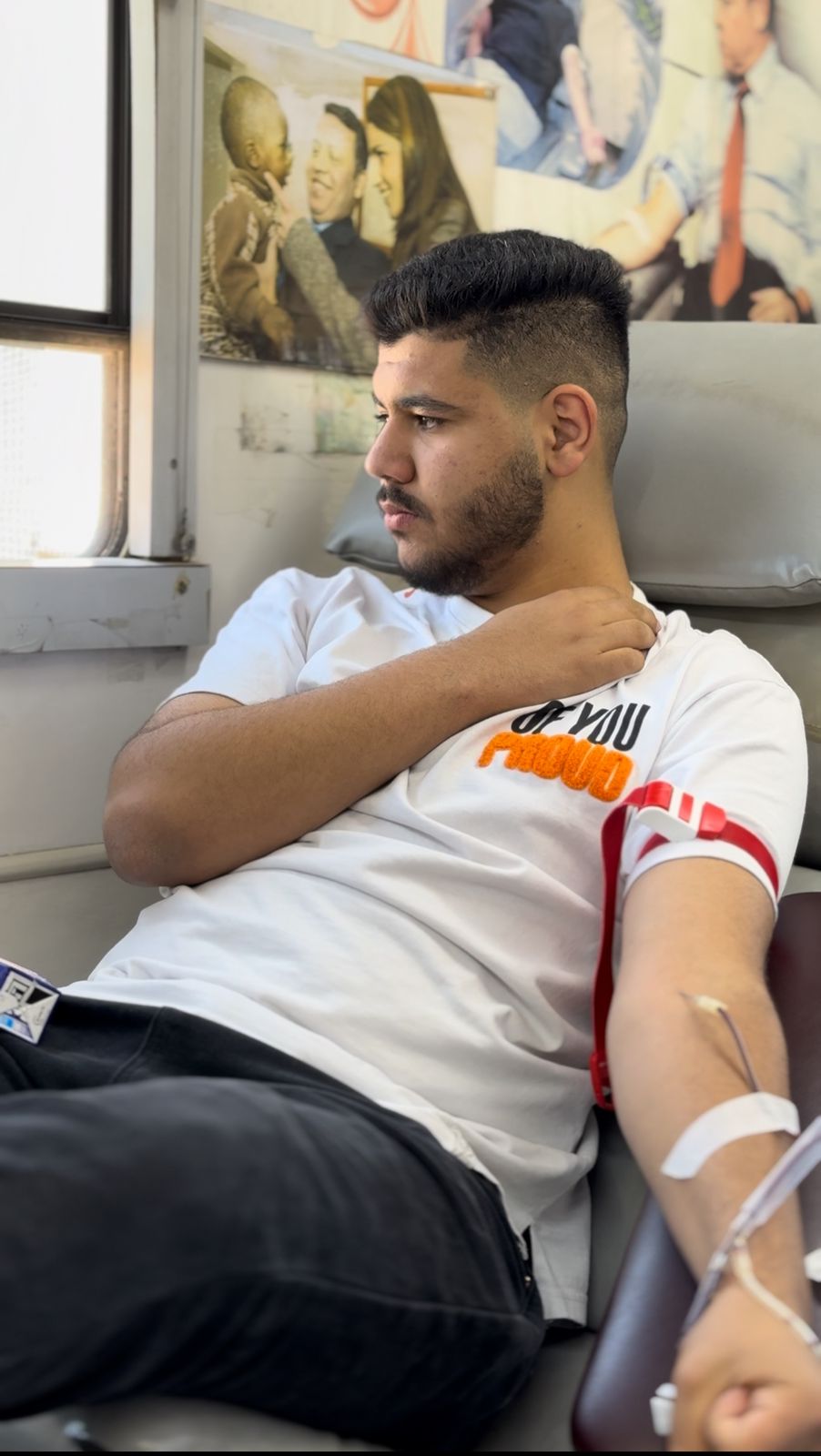 الكلية الجامعية الوطنية للتكنولوجيا تنظم حملة التبرع بالدم