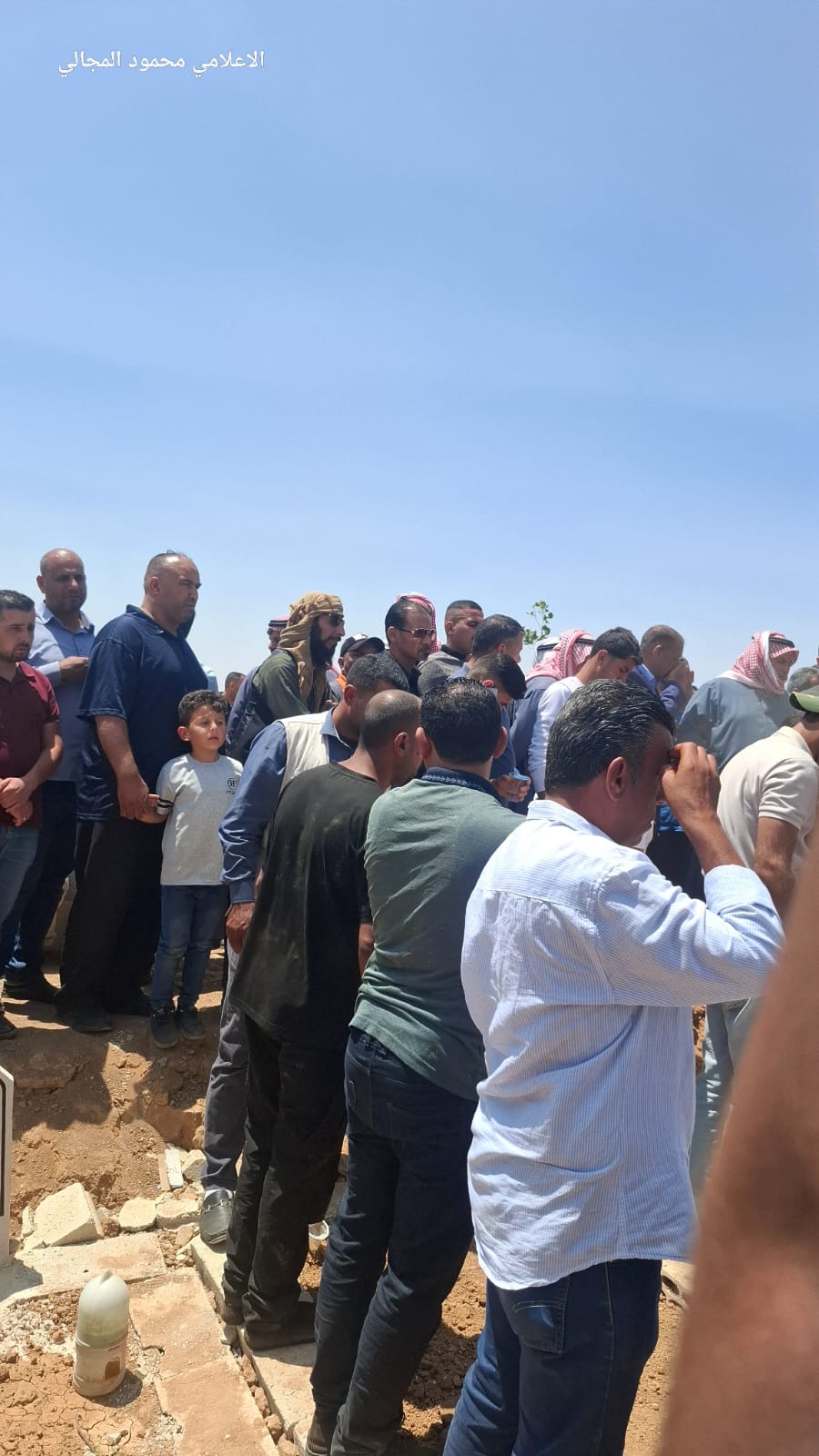 عشائر الازايدة تشيع الشيخ هايل ابو كايد
