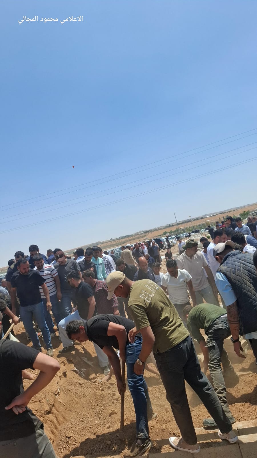 عشائر الازايدة تشيع الشيخ هايل ابو كايد