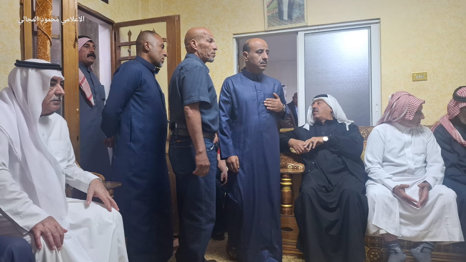 عشائر الازايدة تشيع الشيخ هايل ابو كايد