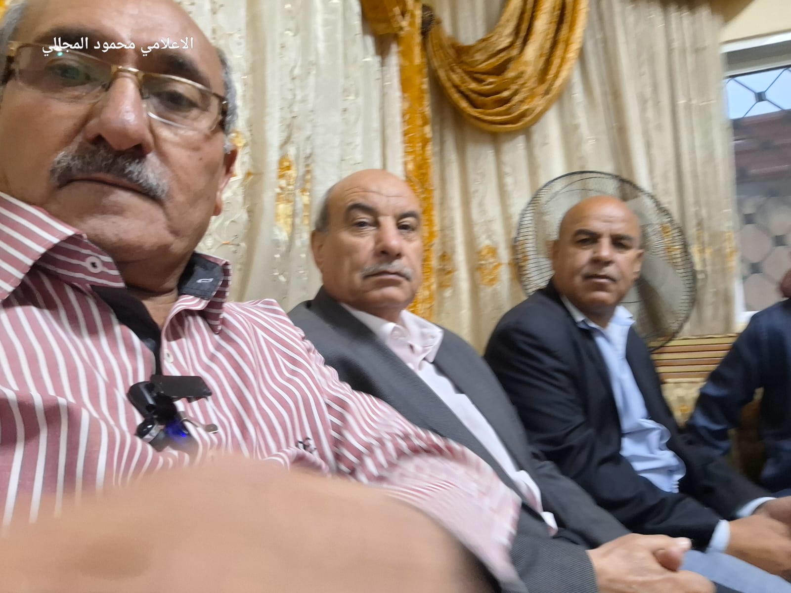 عشائر الازايدة تشيع الشيخ هايل ابو كايد