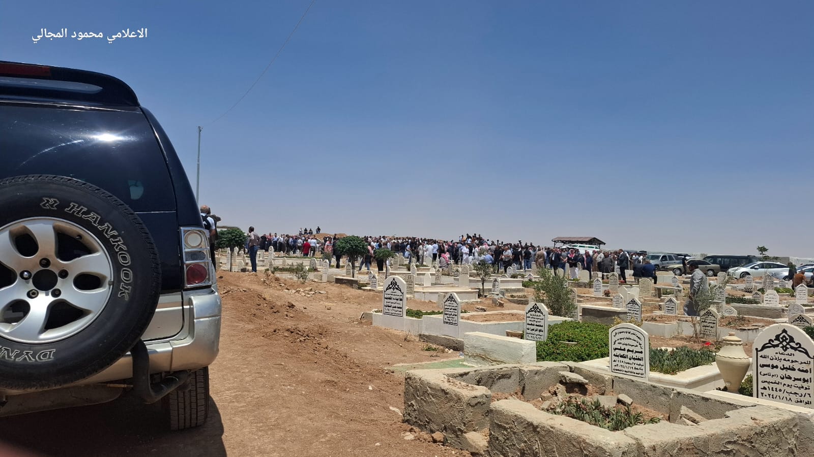 عشائر الازايدة تشيع الشيخ هايل ابو كايد