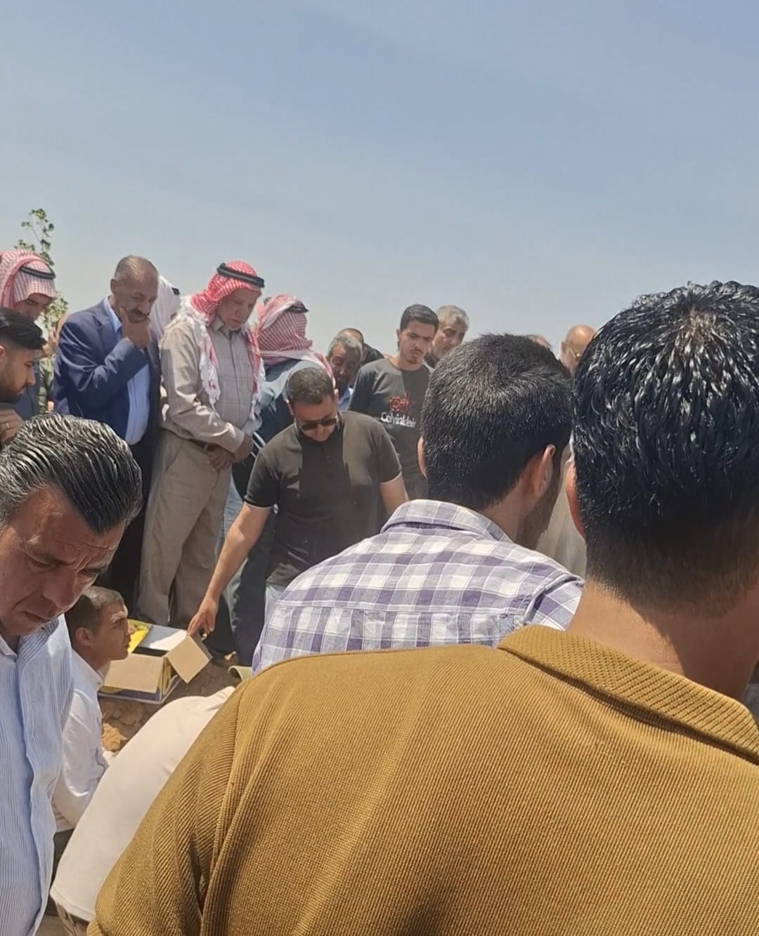 عشائر الازايدة تشيع الشيخ هايل ابو كايد