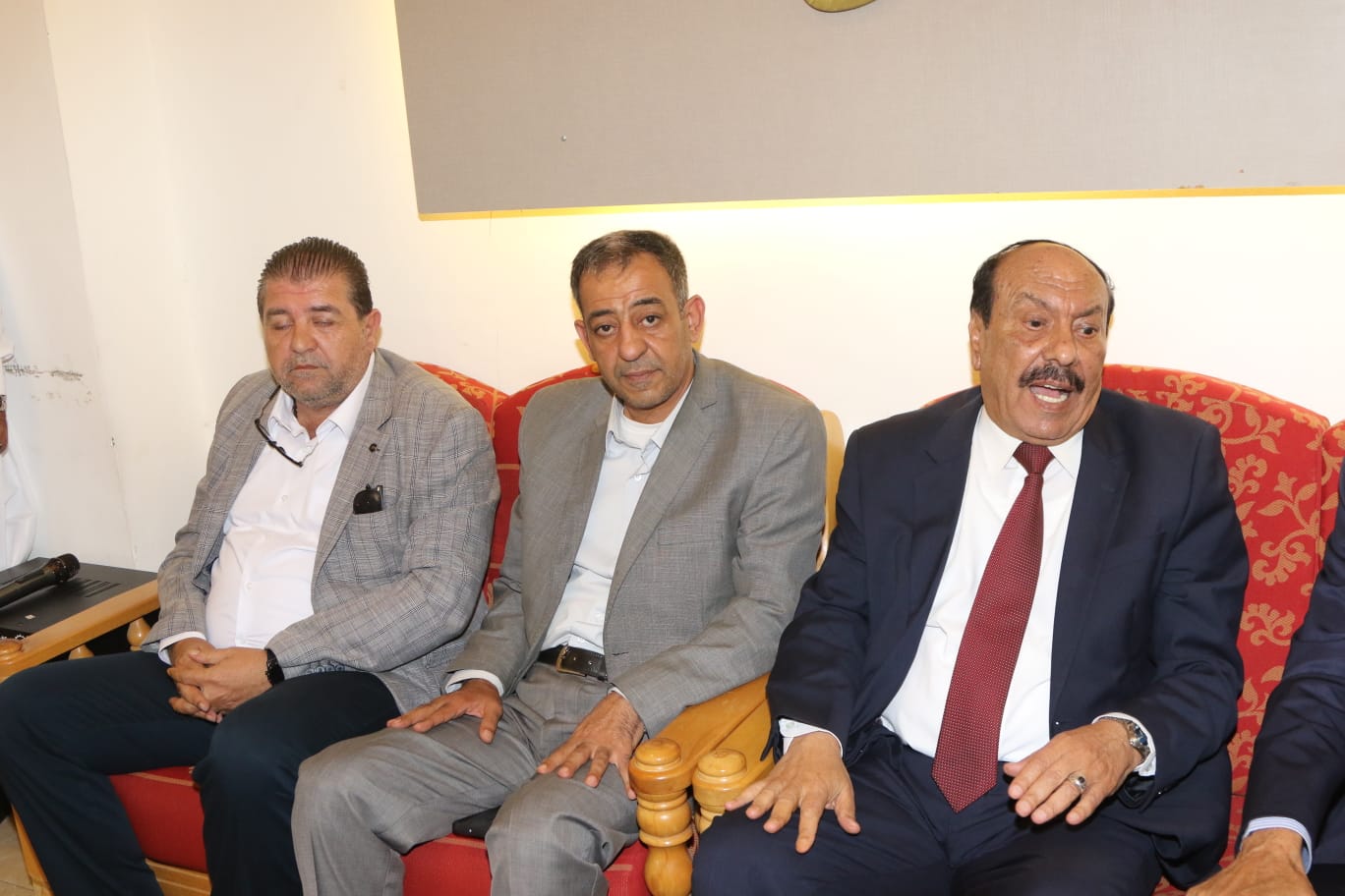 الذنيبات يرأس مراسم خطوبة نجل الزميل وليد الجلاد على كريمة بسام الرقاد