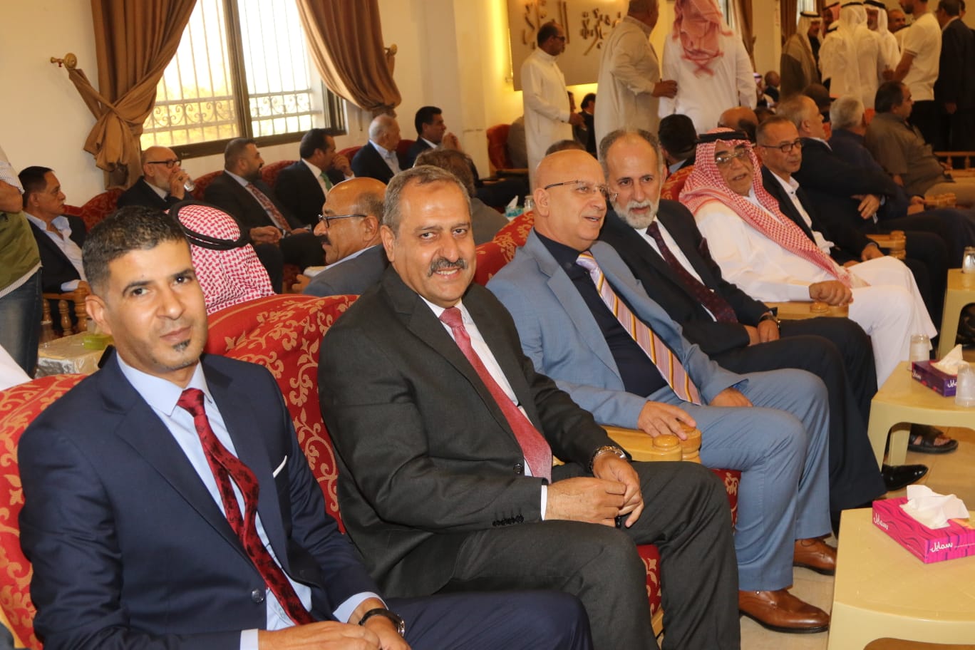 الذنيبات يرأس مراسم خطوبة نجل الزميل وليد الجلاد على كريمة بسام الرقاد